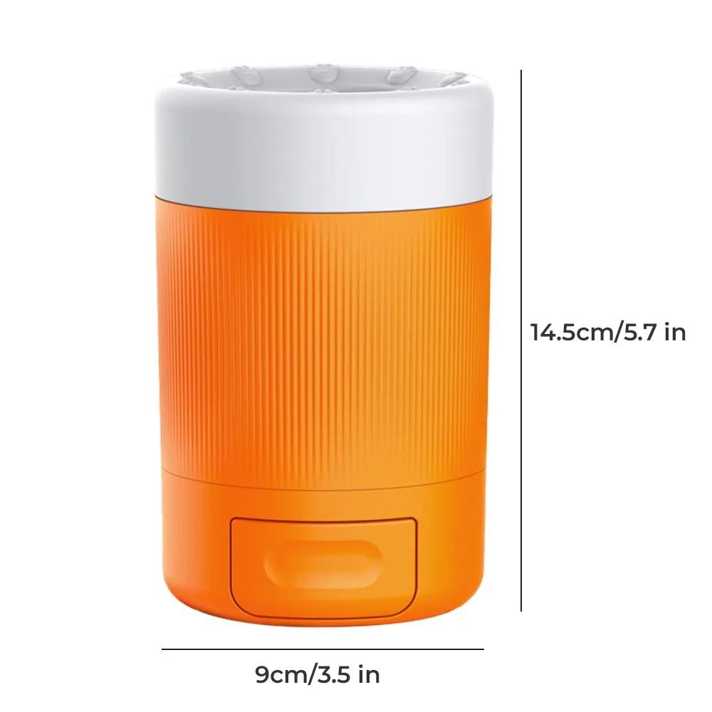 Portable Dog Paw Cleaner Cup Soft Silicone Pet Foot Washer for Muddy Paws Cleaning Tool помаранчевий
Portable Dog Paw Cleaner Cup Soft Silicone Pet Foot Washer for Muddy Paws Cleaning Tool помаранчевий