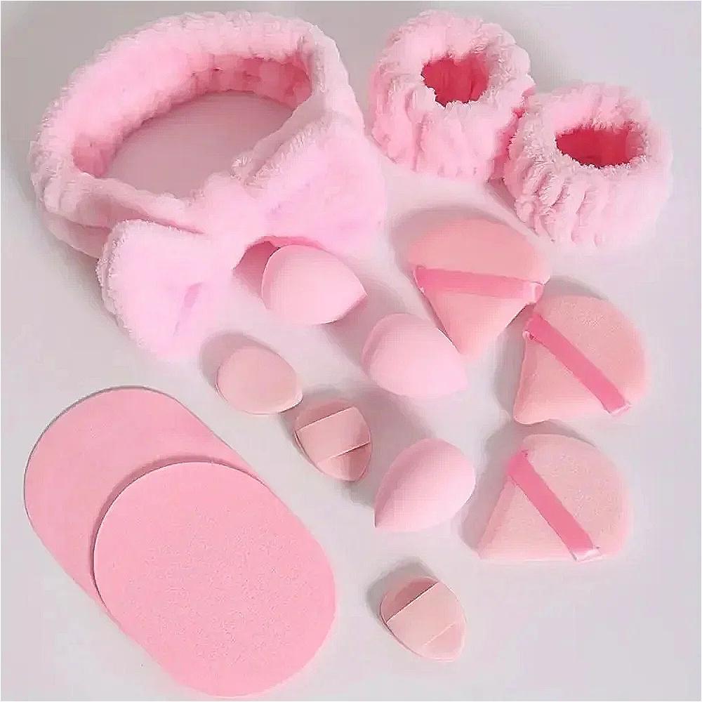 12/14Pcs Makeup Sponge Blender Beauty Foundation Sponges Cosmetic Powder Puff Wash Face Headband Wristband Make Up Accessories
12/14Pcs Makeup Sponge Blender Beauty Foundation Sponges Cosmetic Powder Puff Wash Face Headband Wristband Make Up Accessories