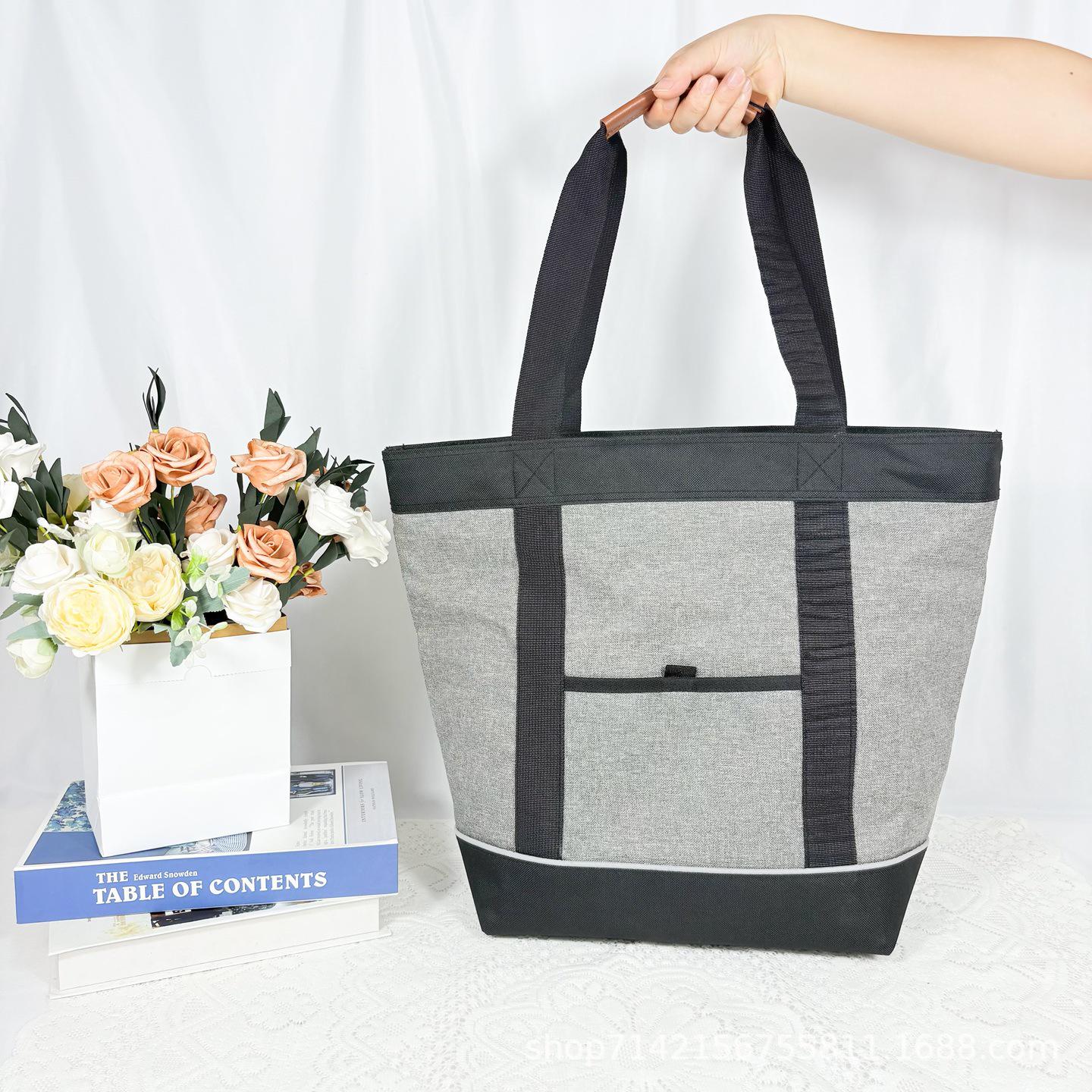 Large Capacity Portable Insulated Cooler Bag - Thick, Durable Ice Pack for Food Storage. чорний
Large Capacity Portable Insulated Cooler Bag - Thick, Durable Ice Pack for Food Storage. чорний