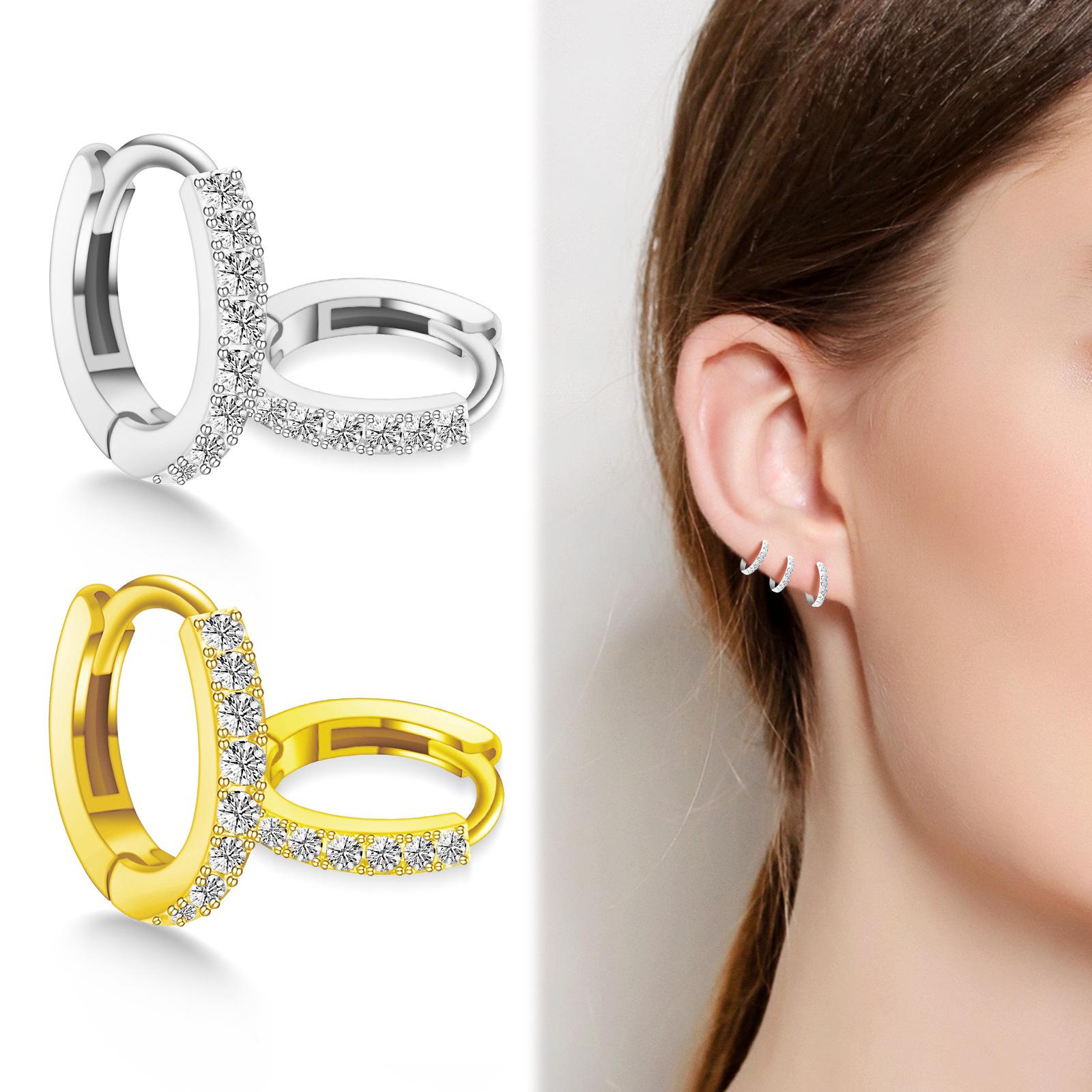 Diamond Zircon Earrings, Men s and Women s Earrings, Light Luxury Earrings 5mm золотой
Diamond Zircon Earrings, Men s and Women s Earrings, Light Luxury Earrings 5mm золотой