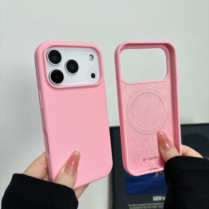 Liquid Silicone Magnetic For Magsafe Case For iPhone 17 Air 17E 16 15 14 13 12 11 Pro Max Plus Wireless Charge Matte Solid Cover iPhone17e троянди рожеві кольору
Liquid Silicone Magnetic For Magsafe Case For iPhone 17 Air 17E 16 15 14 13 12 11 Pro Max Plus Wireless Charge Matte Solid Cover iPhone17e троянди рожеві кольору