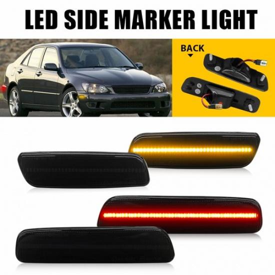 Front&Rear Fender LED Side Marker Signal Light For 2001-05 Lexus IS300 LX2551103
Front&Rear Fender LED Side Marker Signal Light For 2001-05 Lexus IS300 LX2551103