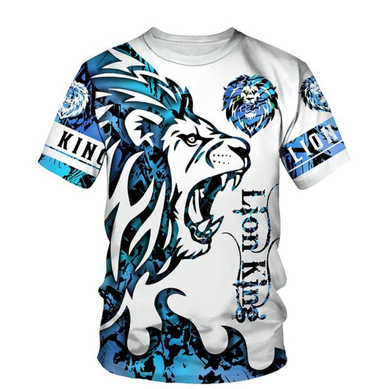 Summer Men s New T-shirt Classic lion 3D Printed Trend Casual Short sleeved Top Casual T-shirt Super Large S-6XL Casual
Summer Men s New T-shirt Classic lion 3D Printed Trend Casual Short sleeved Top Casual T-shirt Super Large S-6XL Casual