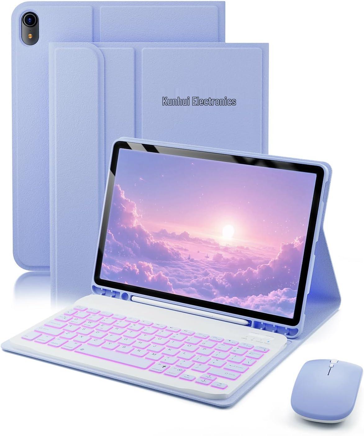 10th Gen iPad 11 10.9 RGB Bluetooth Keyboard & Silent Mouse Case Compatible with iPad 10th/11th Gen
10th Gen iPad 11 10.9 RGB Bluetooth Keyboard & Silent Mouse Case Compatible with iPad 10th/11th Gen
