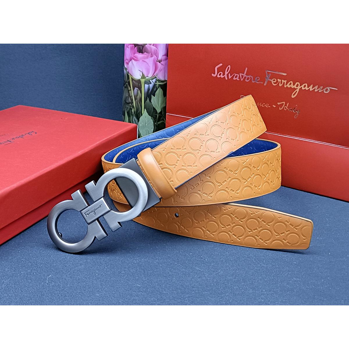 Salvatore Ferragamo 3.3cm Men s Belt Luxury Brand Designer Belt Suit Jeans Formal Brand Colorful horseshoe pattern 115cm
Salvatore Ferragamo 3.3cm Men s Belt Luxury Brand Designer Belt Suit Jeans Formal Brand Colorful horseshoe pattern 115cm