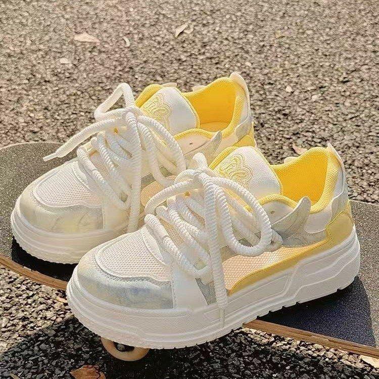 Platform white shoes women s summer new versatile board shoes casual sports shoes 40 синій
Platform white shoes women s summer new versatile board shoes casual sports shoes 40 синій