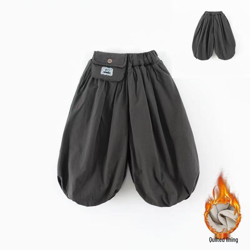 Kids 2025 Winter Wide-Leg Cotton Pants - Boys Korean Style with Cozy Padding and Adjustable Waist 110 cm
Kids 2025 Winter Wide-Leg Cotton Pants - Boys Korean Style with Cozy Padding and Adjustable Waist 110 cm