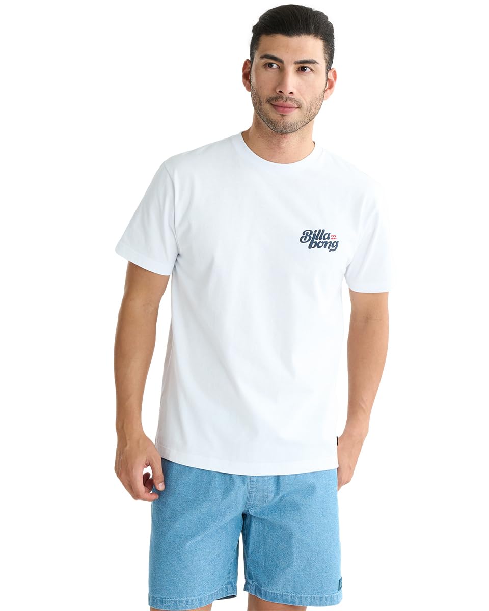 Billabong Modern Groovy Logo T-Shirt, Men s White
Billabong Modern Groovy Logo T-Shirt, Men s White