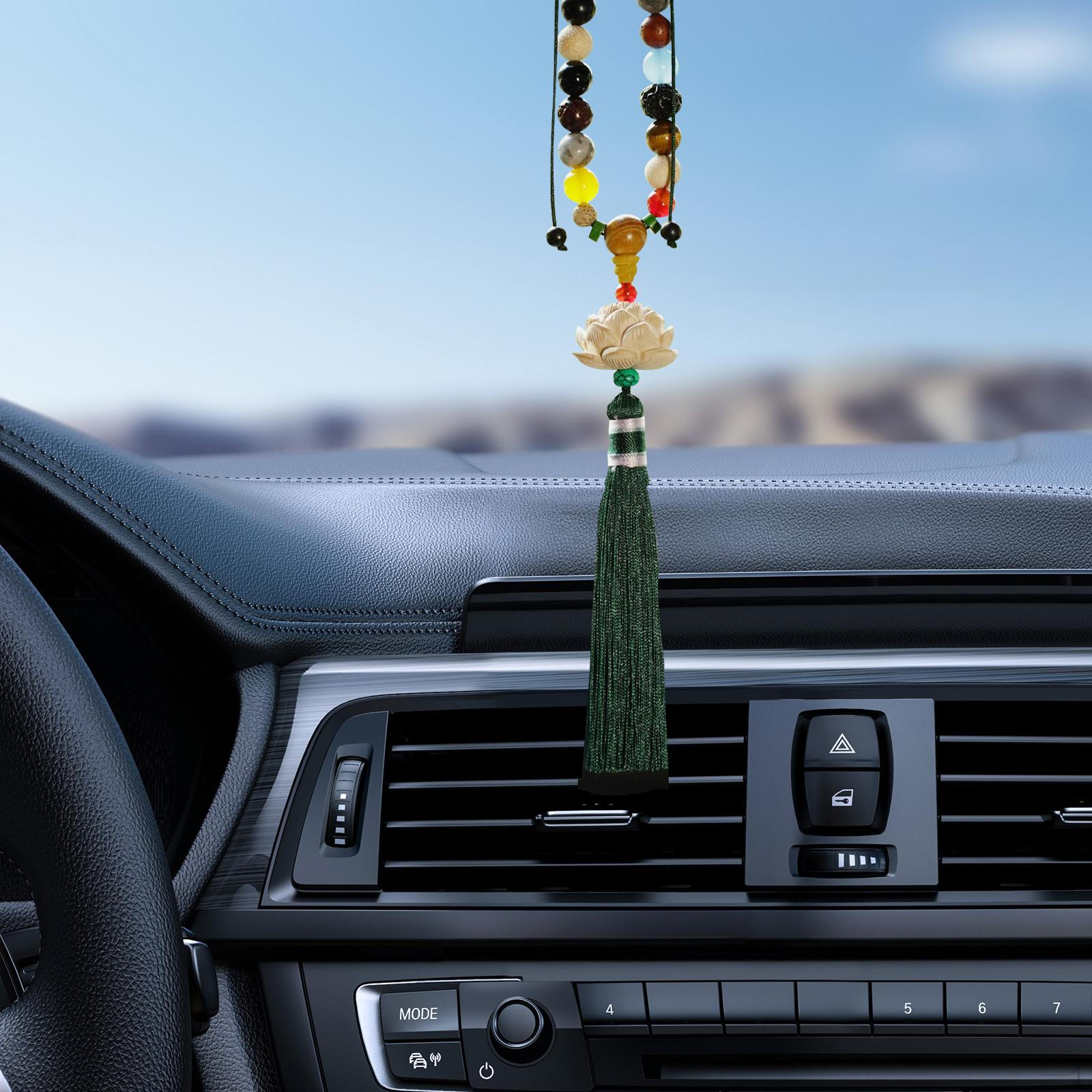 Elegant Lotus Car Hanging Ornament for Vehicle Interior Decor зелений
Elegant Lotus Car Hanging Ornament for Vehicle Interior Decor зелений
