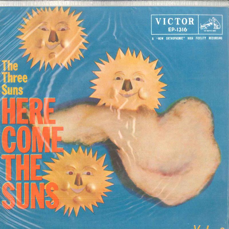 7inch Record THREE SUNS - Here Come The Suns Vol.2 EP1316 VICTOR Japan Jazz Used
7inch Record THREE SUNS - Here Come The Suns Vol.2 EP1316 VICTOR Japan Jazz Used