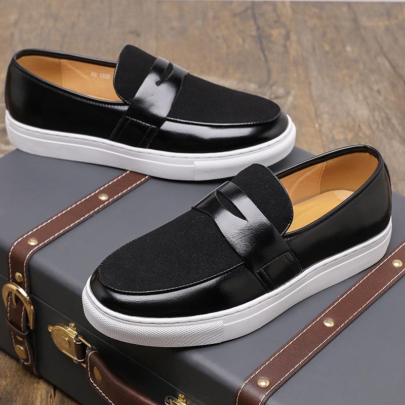 Sneakers for Men In Spring and Autumn, British Style, Slip-on Loafers, Casual Men s Shoes, Round Toe Shoes 38 чорний
Sneakers for Men In Spring and Autumn, British Style, Slip-on Loafers, Casual Men s Shoes, Round Toe Shoes 38 чорний