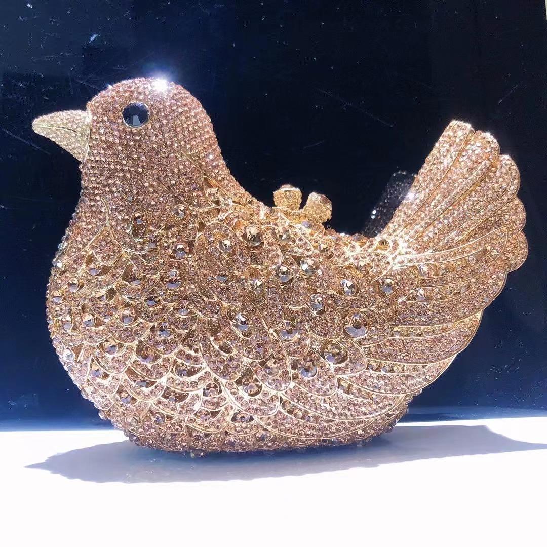 WHTUOHENGBird Shape Rhinestone Clutch Green/White/Red 14 C0lors Designer Women’s Diamond Clutches Crystal Party Wedding Purse 19cmX14cmX5.5cm
WHTUOHENGBird Shape Rhinestone Clutch Green/White/Red 14 C0lors Designer Women’s Diamond Clutches Crystal Party Wedding Purse 19cmX14cmX5.5cm