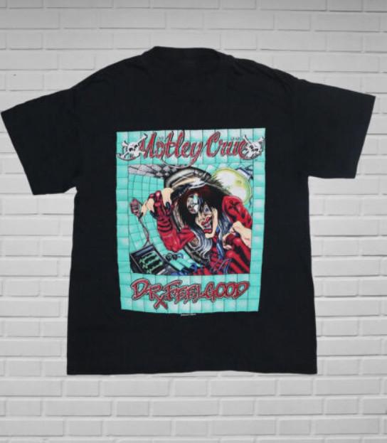 1989 Motley Crue Dr. Feelgood Shirt Unisex Rock Band Tee XL
1989 Motley Crue Dr. Feelgood Shirt Unisex Rock Band Tee XL