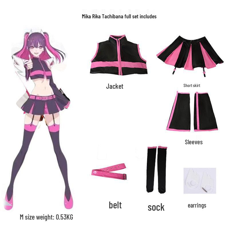 2.5D Temptation Cosplay Tachibana Mihana & Amamiya Riri Angelic Two-Dimensional Set Medium
2.5D Temptation Cosplay Tachibana Mihana & Amamiya Riri Angelic Two-Dimensional Set Medium