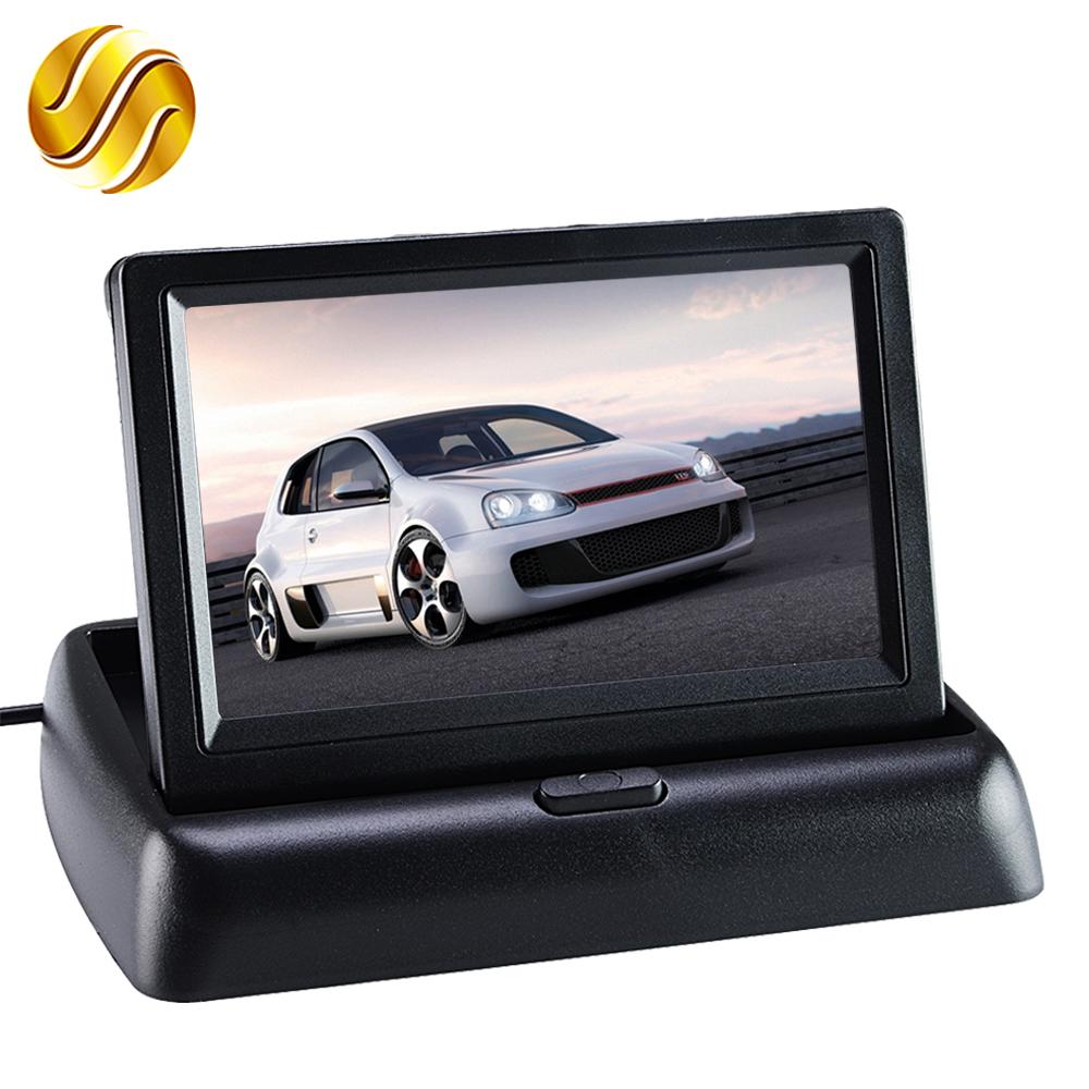 Car Monitor 4.3 Display for Rear View Camera Foldable Color TFT LCD 4.3 Inch HD Screen For Car Reverse
Car Monitor 4.3 Display for Rear View Camera Foldable Color TFT LCD 4.3 Inch HD Screen For Car Reverse