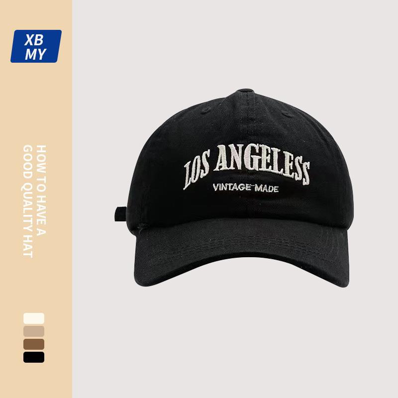 Baseball cap men s trendy brand letter embroidery retro soft top wide brim sunshade sun protection cap Adjustable
Baseball cap men s trendy brand letter embroidery retro soft top wide brim sunshade sun protection cap Adjustable
