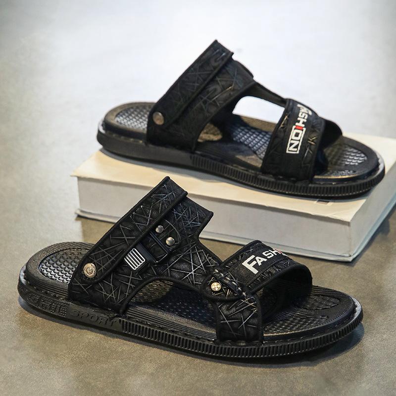 Sandals 2024 summer new fashion trend one-word slippers one-pedal wear-resistant casual beach shoes 39
Sandals 2024 summer new fashion trend one-word slippers one-pedal wear-resistant casual beach shoes 39