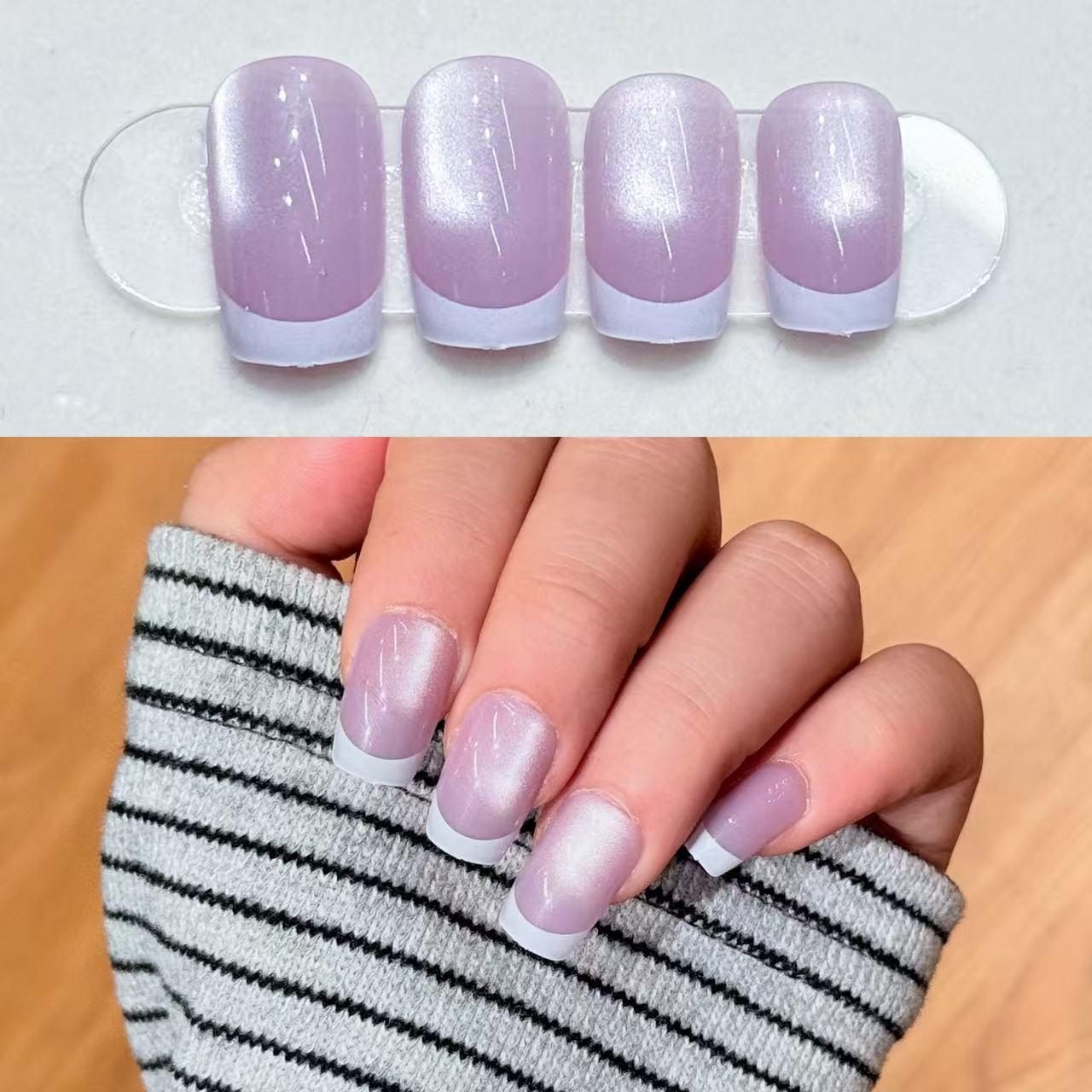 24-Piece Autumn/Winter Multi-Color Glass Bead Whitening Press-On Nail Stickers
24-Piece Autumn/Winter Multi-Color Glass Bead Whitening Press-On Nail Stickers