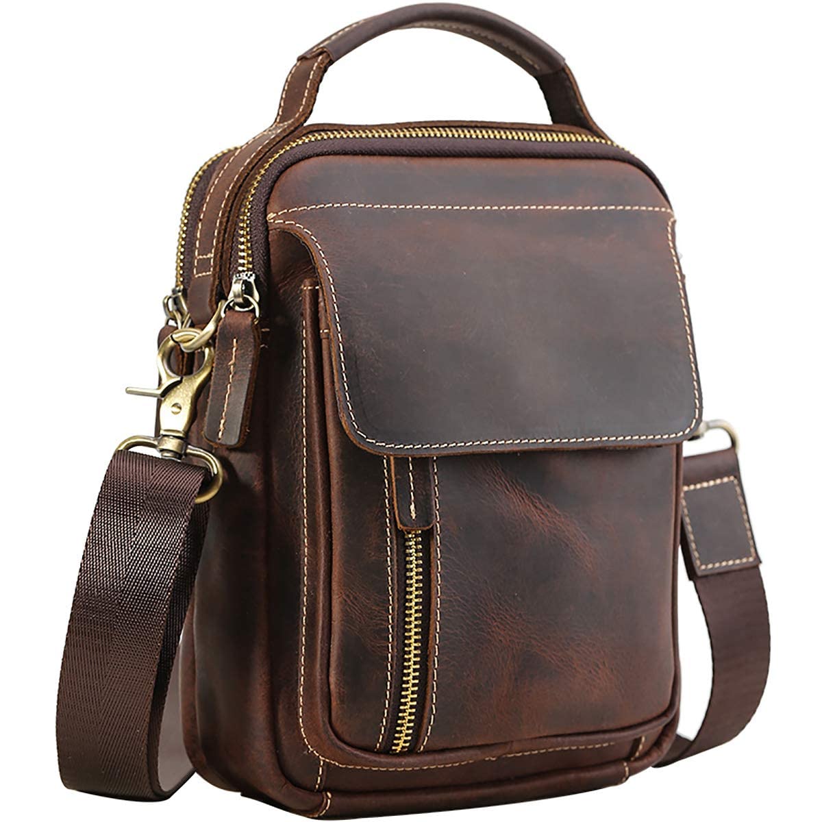 Masa Kawa Genuine Leather Shoulder Crossbody Mini Shoulder Dark for and Outdoors Men s Bag, Bag, Bag, Brown, Commuting, School,
Masa Kawa Genuine Leather Shoulder Crossbody Mini Shoulder Dark for and Outdoors Men s Bag, Bag, Bag, Brown, Commuting, School,