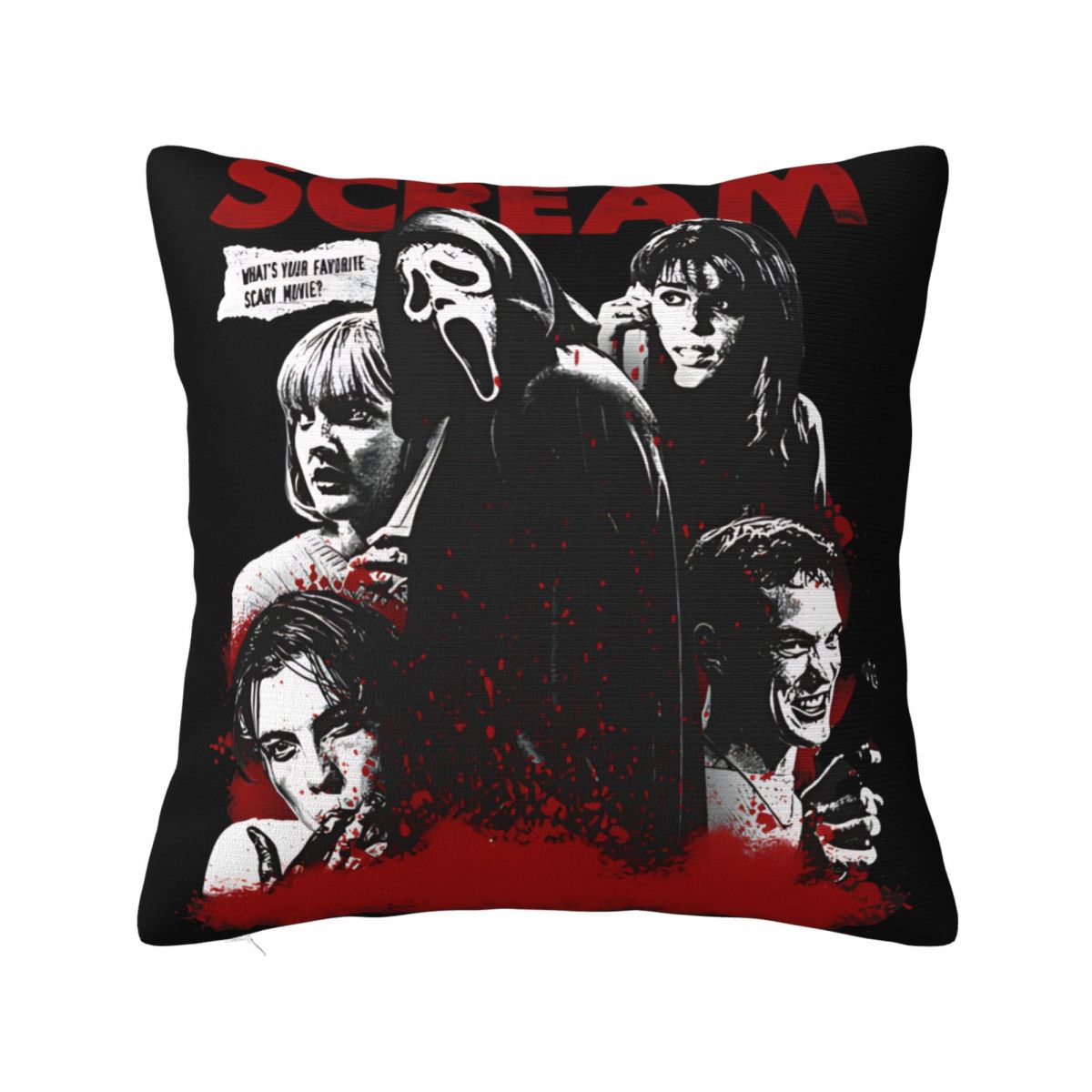 Screams Ghostfaces Horror Movie Pillowcases Merch Printing Cushion Cover Throw Pillow Cover Chair Decoration Square Multi-Size 12x12Inch
Screams Ghostfaces Horror Movie Pillowcases Merch Printing Cushion Cover Throw Pillow Cover Chair Decoration Square Multi-Size 12x12Inch