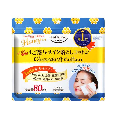 Kose softimo cleansing cotton honey mild 80 sheets
Kose softimo cleansing cotton honey mild 80 sheets