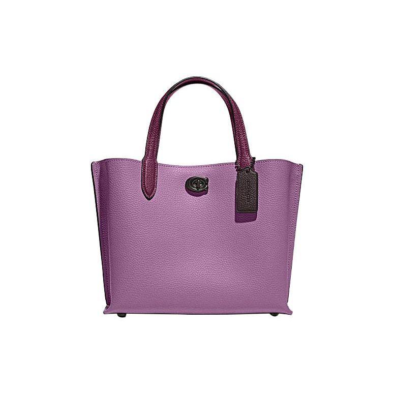 Coach Willow 24 Magnetic Lock Tote Bag Women tote bags Purple C8561-V5RQN Basic Set (Bag+Dust Bag)
Coach Willow 24 Magnetic Lock Tote Bag Women tote bags Purple C8561-V5RQN Basic Set (Bag+Dust Bag)