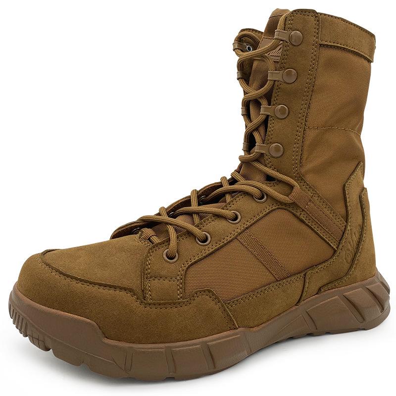 High Top Outdoor Training Boots New-style Combat With Side Zipper Ultra Light Breathable Hiking Desert Brown 39
High Top Outdoor Training Boots New-style Combat With Side Zipper Ultra Light Breathable Hiking Desert Brown 39