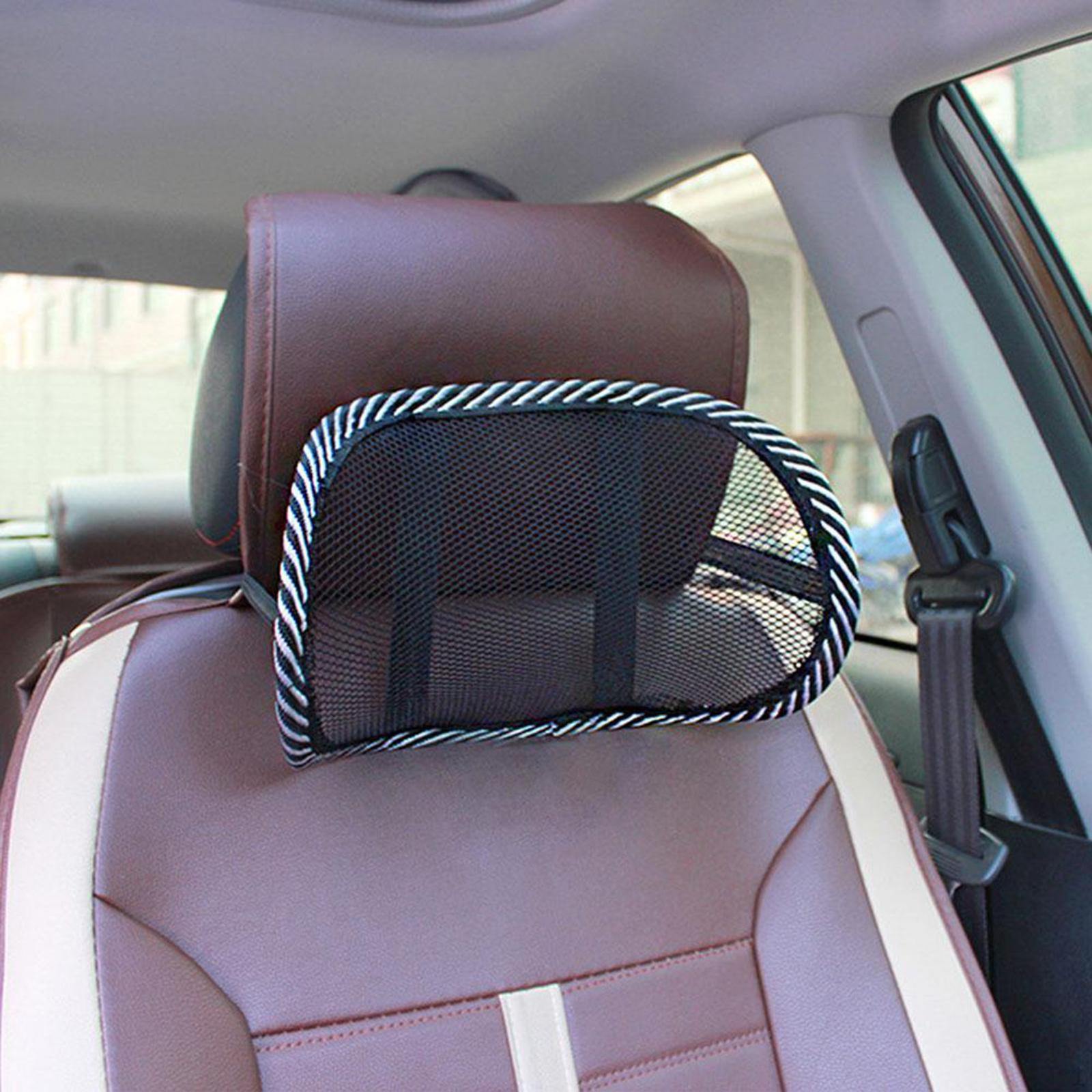 Mesh seat Headrest, Driving Neck Proect Gift Travel Support Comfortable Black
Mesh seat Headrest, Driving Neck Proect Gift Travel Support Comfortable Black