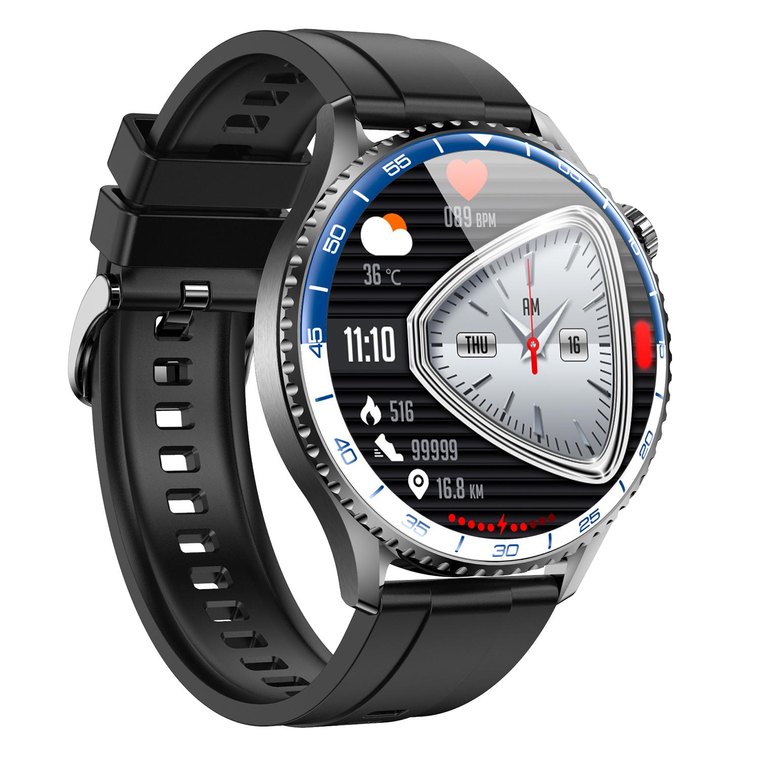 MT900 ECG Smart Watch 1.56 AMOLED Display Alipay Bluetooth-Compatible Calling Health Monitor Sport Watch Silver
MT900 ECG Smart Watch 1.56 AMOLED Display Alipay Bluetooth-Compatible Calling Health Monitor Sport Watch Silver