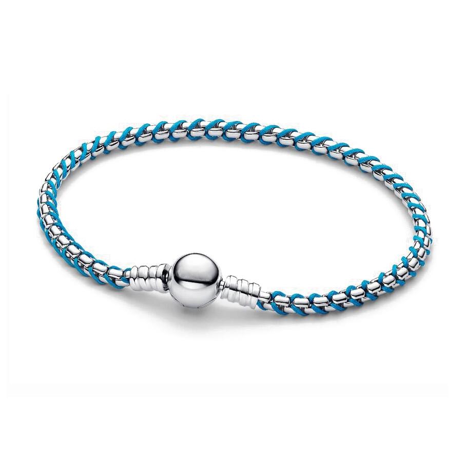 New925 Sterling Silver Snake Bone Chain Fit Original Charm Diy Jewelry for Women Bracelet Rose-Shaped Five-pointed Star Circular 17cm
New925 Sterling Silver Snake Bone Chain Fit Original Charm Diy Jewelry for Women Bracelet Rose-Shaped Five-pointed Star Circular 17cm