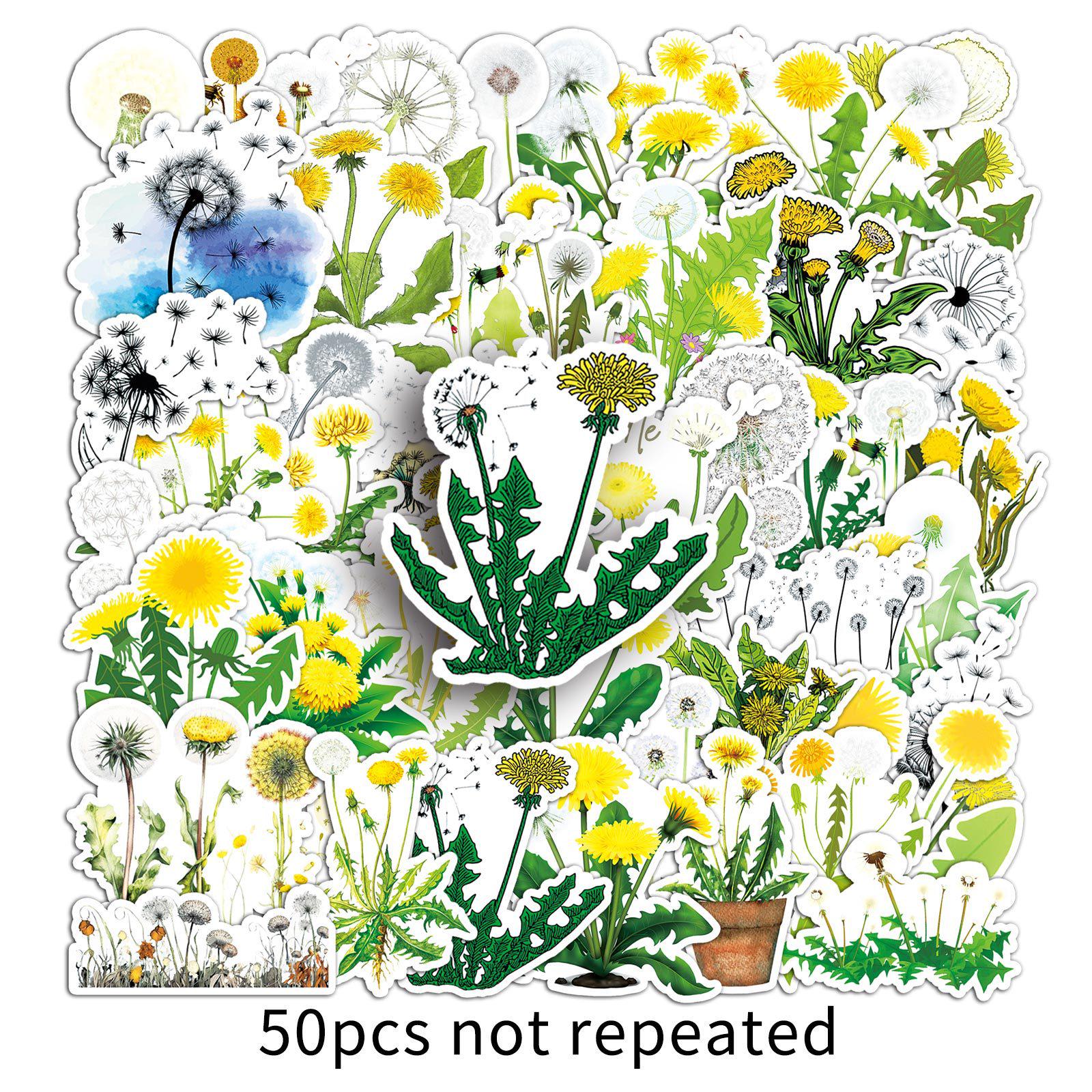 50 Dandelion INS Style Stickers for DIY Decoration: Tablets, Journals, Notebooks, and Cards.
50 Dandelion INS Style Stickers for DIY Decoration: Tablets, Journals, Notebooks, and Cards.