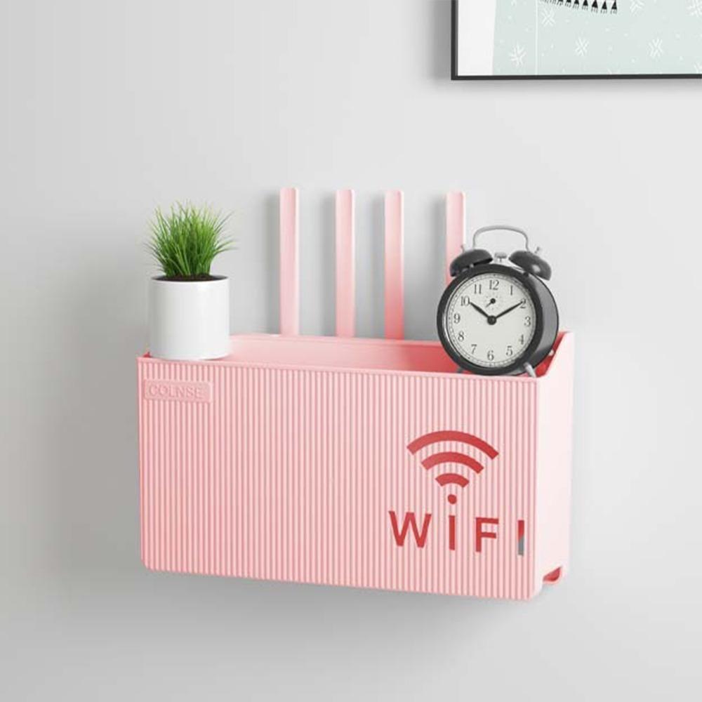 Cable Organizer TV Set-top Organizer Box Wall Mounted Wireless Wifi Router Shelf Living Room рожевий
Cable Organizer TV Set-top Organizer Box Wall Mounted Wireless Wifi Router Shelf Living Room рожевий