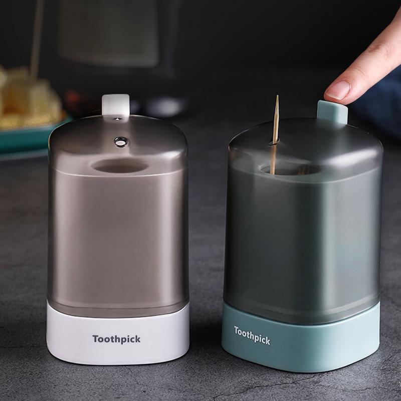 1pcs Creative Automatic Pops Up Toothpick Box Dispenser Home Living Room Dining Room Household Toothpick Storage Boxes Holder
1pcs Creative Automatic Pops Up Toothpick Box Dispenser Home Living Room Dining Room Household Toothpick Storage Boxes Holder