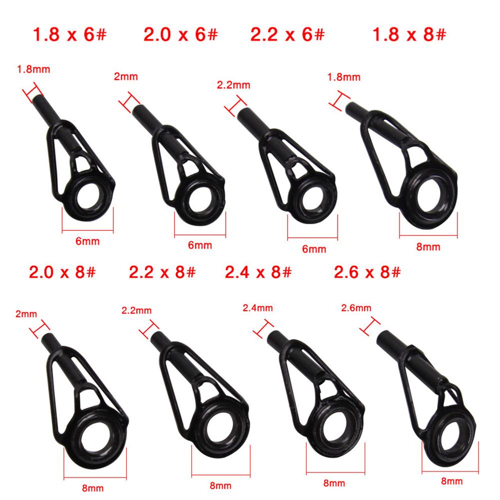 24pcs Tips Guide Tips Transparent Guides Line Rings Mixed Size Ring Rod Repair Kit Fishing Fishing For Lure Fish Rods
24pcs Tips Guide Tips Transparent Guides Line Rings Mixed Size Ring Rod Repair Kit Fishing Fishing For Lure Fish Rods