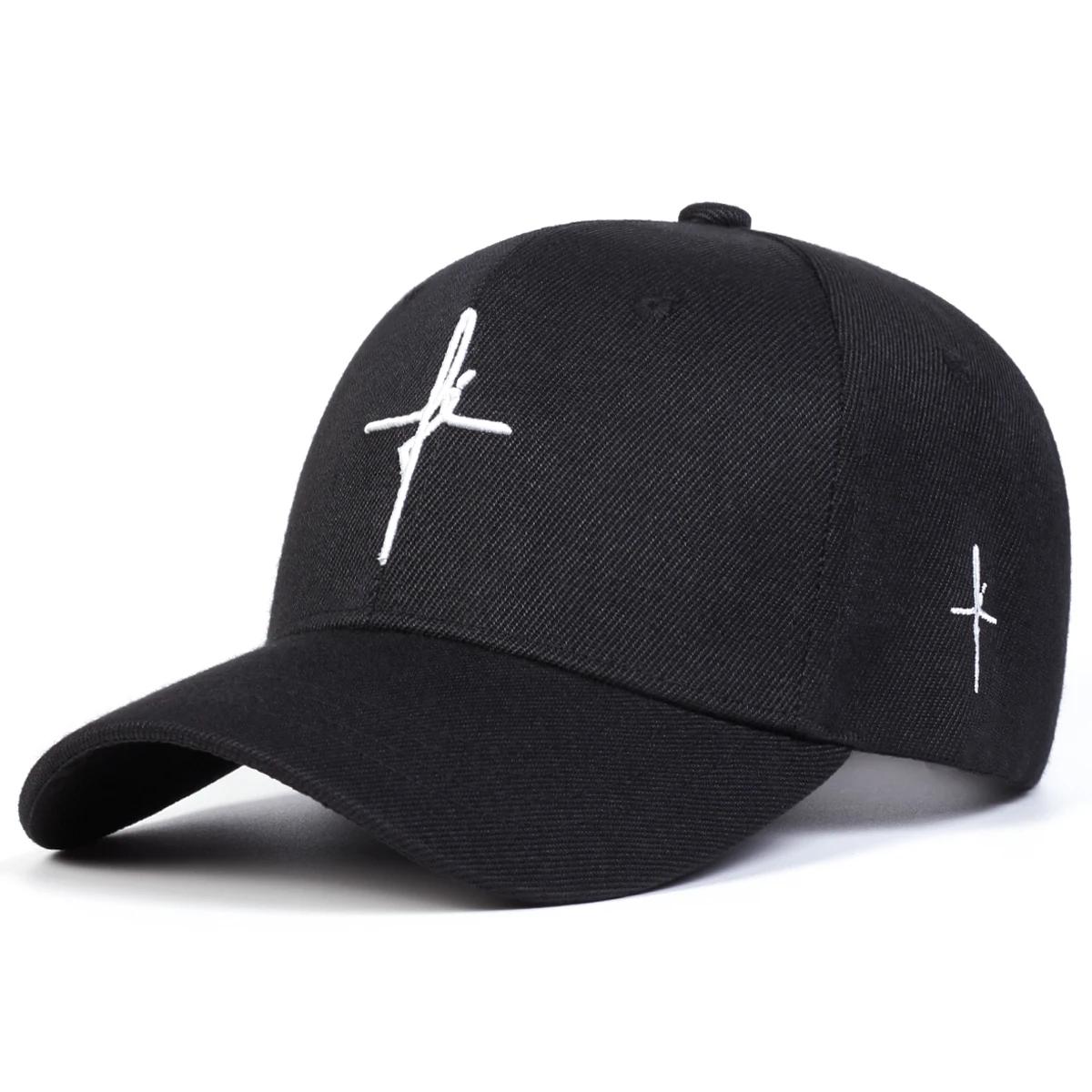 Unisex Personality Cross Embroidery Baseball Caps Spring Autumn Outdoor Adjustable Casual Hats Sunscreen Hat чорний білий колір
Unisex Personality Cross Embroidery Baseball Caps Spring Autumn Outdoor Adjustable Casual Hats Sunscreen Hat чорний білий колір