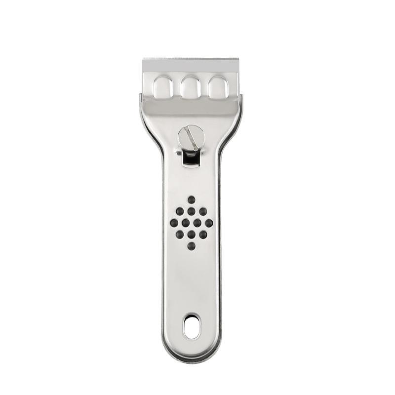 Multifunctional cleaning scraper for kitchen tiles, wall and floor cleaning scraper, stainless steel cleaning scraper Cleaning shovel (1 blade)
Multifunctional cleaning scraper for kitchen tiles, wall and floor cleaning scraper, stainless steel cleaning scraper Cleaning shovel (1 blade)