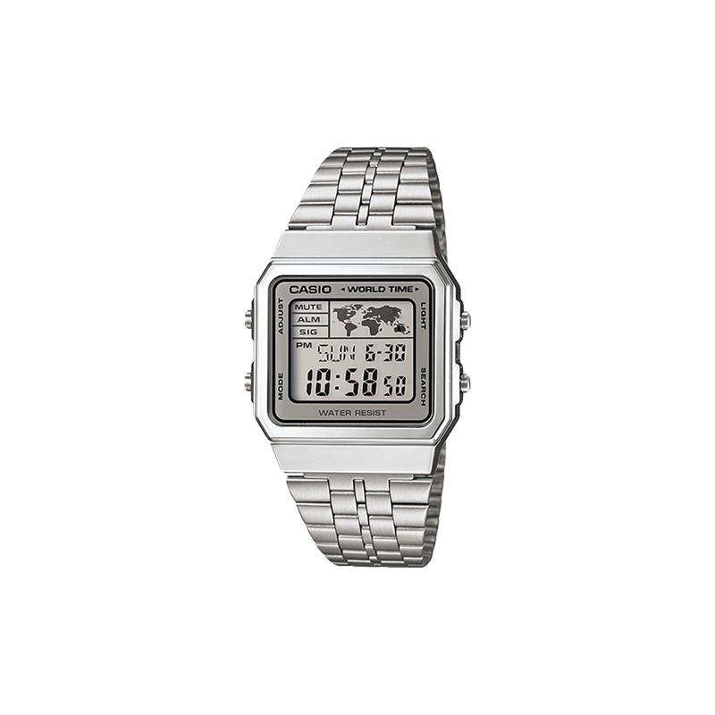 Casio YOUTH series - small metal squares, classic small silver blocks, small squares, retro waterproof, quartz movement, stainless steel A500WA-7 серый
Casio YOUTH series - small metal squares, classic small silver blocks, small squares, retro waterproof, quartz movement, stainless steel A500WA-7 серый
