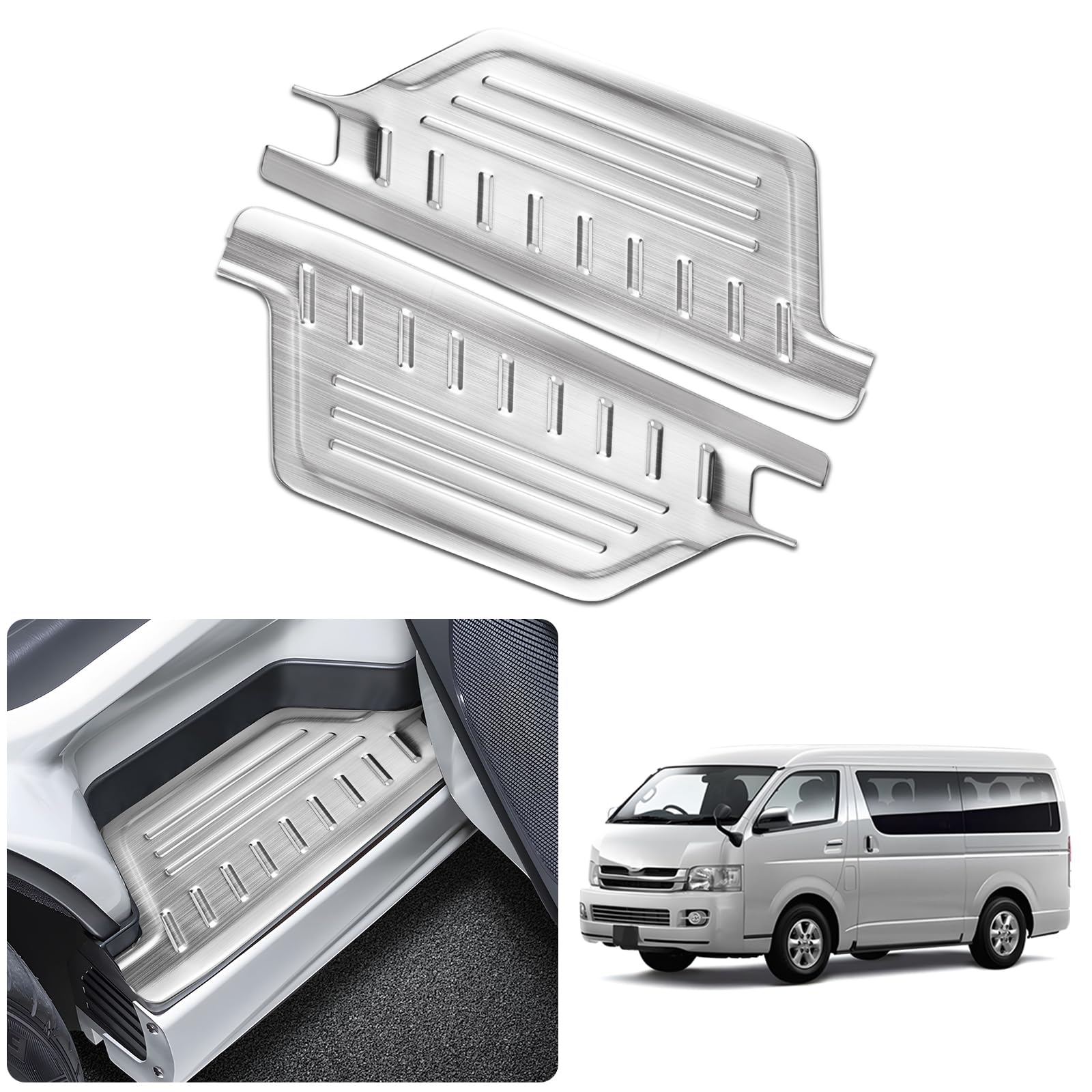 Auto Spec Toyota Hiace 200 Series Защита боковых порогов Накладка на порог Защитная накладка HIACE H200 Стандартные модели с 1-й по 7-ю Защитная накладка на внутренний порог
Auto Spec Toyota Hiace 200 Series Защита боковых порогов Накладка на порог Защитная накладка HIACE H200 Стандартные модели с 1-й по 7-ю Защитная накладка на внутренний порог