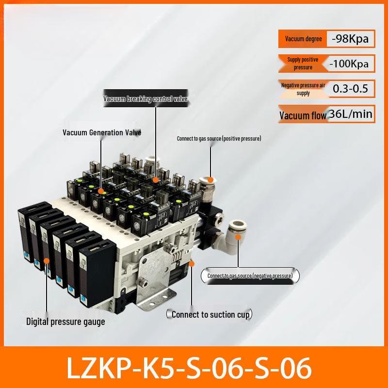 LZKP Series Multistage Vacuum Solenoid Valve
LZKP Series Multistage Vacuum Solenoid Valve