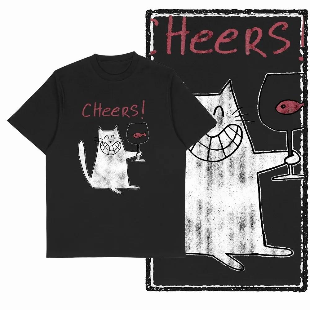 BLACK Short Seleve Cat Print Exclusive Graphic Women T Shirt Big Size Loose Cotton Cat Lover Women Tshirt Women Clothes Tops S
BLACK Short Seleve Cat Print Exclusive Graphic Women T Shirt Big Size Loose Cotton Cat Lover Women Tshirt Women Clothes Tops S