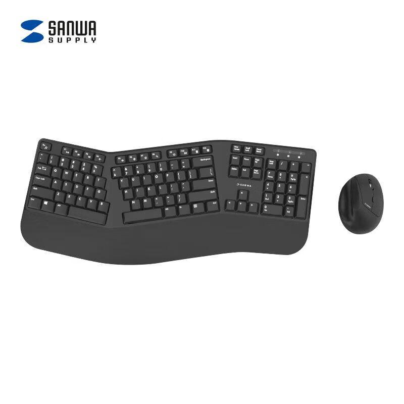 Ergonomic Wireless Keyboard and Vertical Mouse Combo
Ergonomic Wireless Keyboard and Vertical Mouse Combo