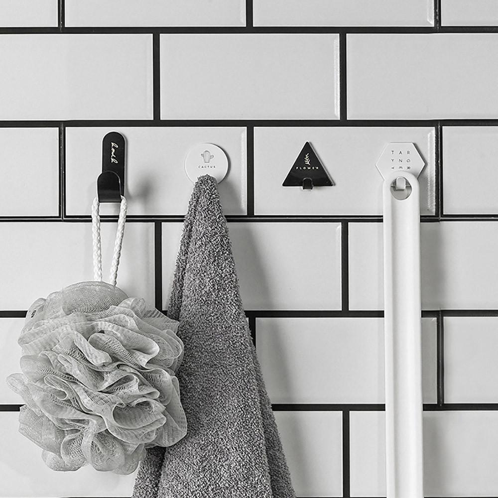 4Pcs Geometric Shape Wrought Iron Hook Wall-mounted Storage Hook белый 
4Pcs Geometric Shape Wrought Iron Hook Wall-mounted Storage Hook белый