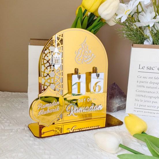 Календарь Рамадана акриловое украшение Ид Мубарак DIY Зеркало ручной работы Дизайн Обратный отсчет Календарь Орнамент серебряный
Календарь Рамадана акриловое украшение Ид Мубарак DIY Зеркало ручной работы Дизайн Обратный отсчет Календарь Орнамент серебряный