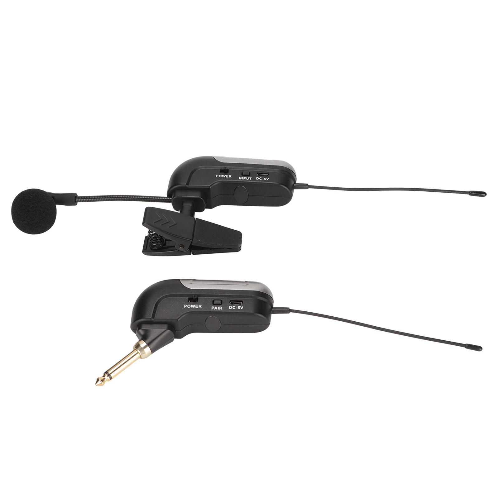 Инструментальный микрофон UHF Clip Condenser Mic с вращающимся на 360 градусов фиксированным зажимом для саксофона трубы
Инструментальный микрофон UHF Clip Condenser Mic с вращающимся на 360 градусов фиксированным зажимом для саксофона трубы