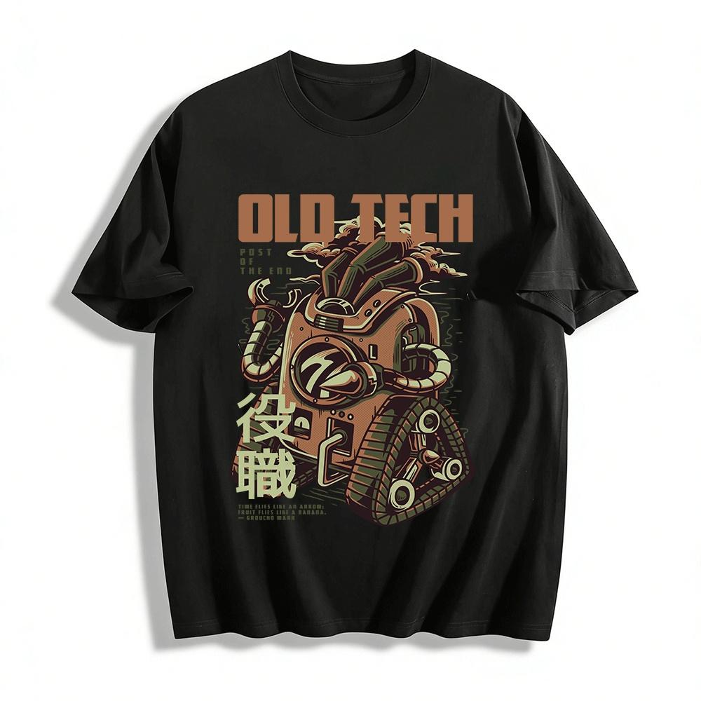 Vintage Doomsday Style Crawler Mecha Print Unisex T-Shirt Pure cotton T-shirt XXS
Vintage Doomsday Style Crawler Mecha Print Unisex T-Shirt Pure cotton T-shirt XXS