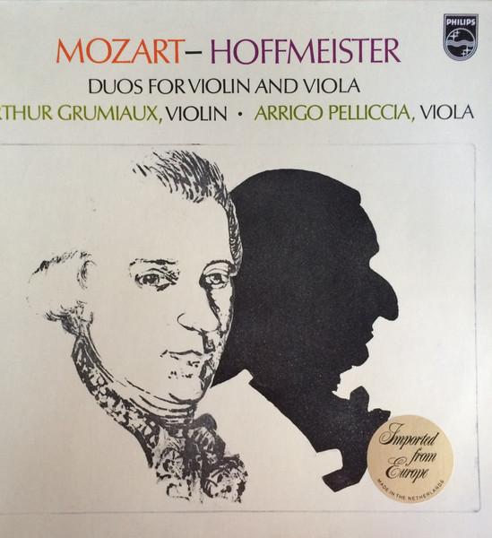 LP Record ARTHUR GRUMIAUX ARRIGO PELLICCIA Mozart Hoffmeister Duos pour Violon 839747 PHILIPS France Classical Used
LP Record ARTHUR GRUMIAUX ARRIGO PELLICCIA Mozart Hoffmeister Duos pour Violon 839747 PHILIPS France Classical Used