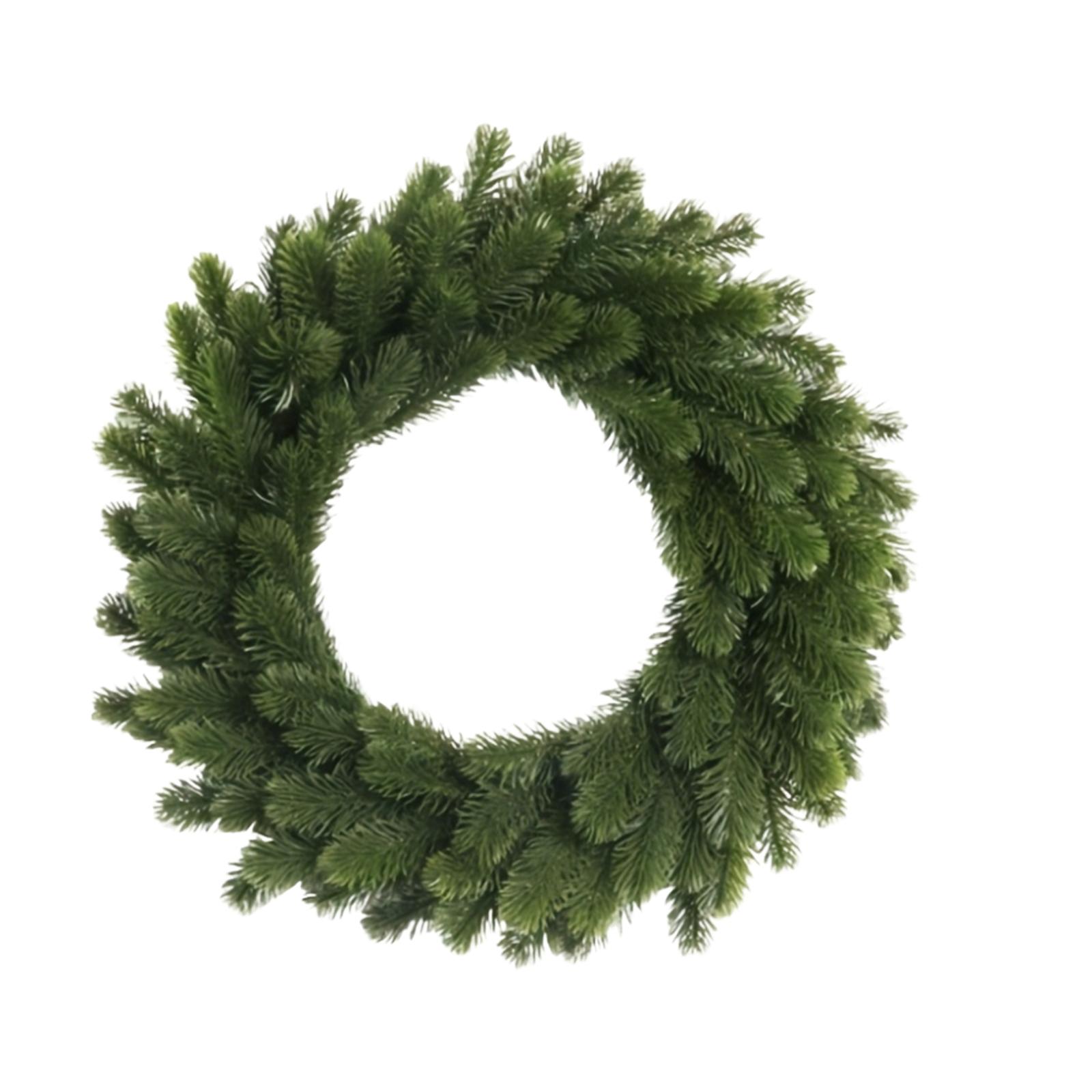 1pc Realistic Artificial Needle Christmas Wreath With Green Foliage - Heavy-Duty Plastic Indoor/Outdoor Door Hanger, Wall- Holiday Decor For Fron One Size
1pc Realistic Artificial Needle Christmas Wreath With Green Foliage - Heavy-Duty Plastic Indoor/Outdoor Door Hanger, Wall- Holiday Decor For Fron One Size