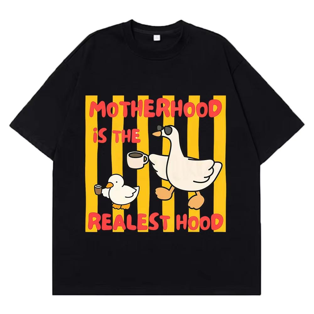 Motherhood Is The Realest Hood T-shirt Funny Goose Meme T-shirts Men Women Harajuku Summer Loose Casual Cotton Hip-hop T-shir... 5XL різнокольоровий
Motherhood Is The Realest Hood T-shirt Funny Goose Meme T-shirts Men Women Harajuku Summer Loose Casual Cotton Hip-hop T-shir... 5XL різнокольоровий