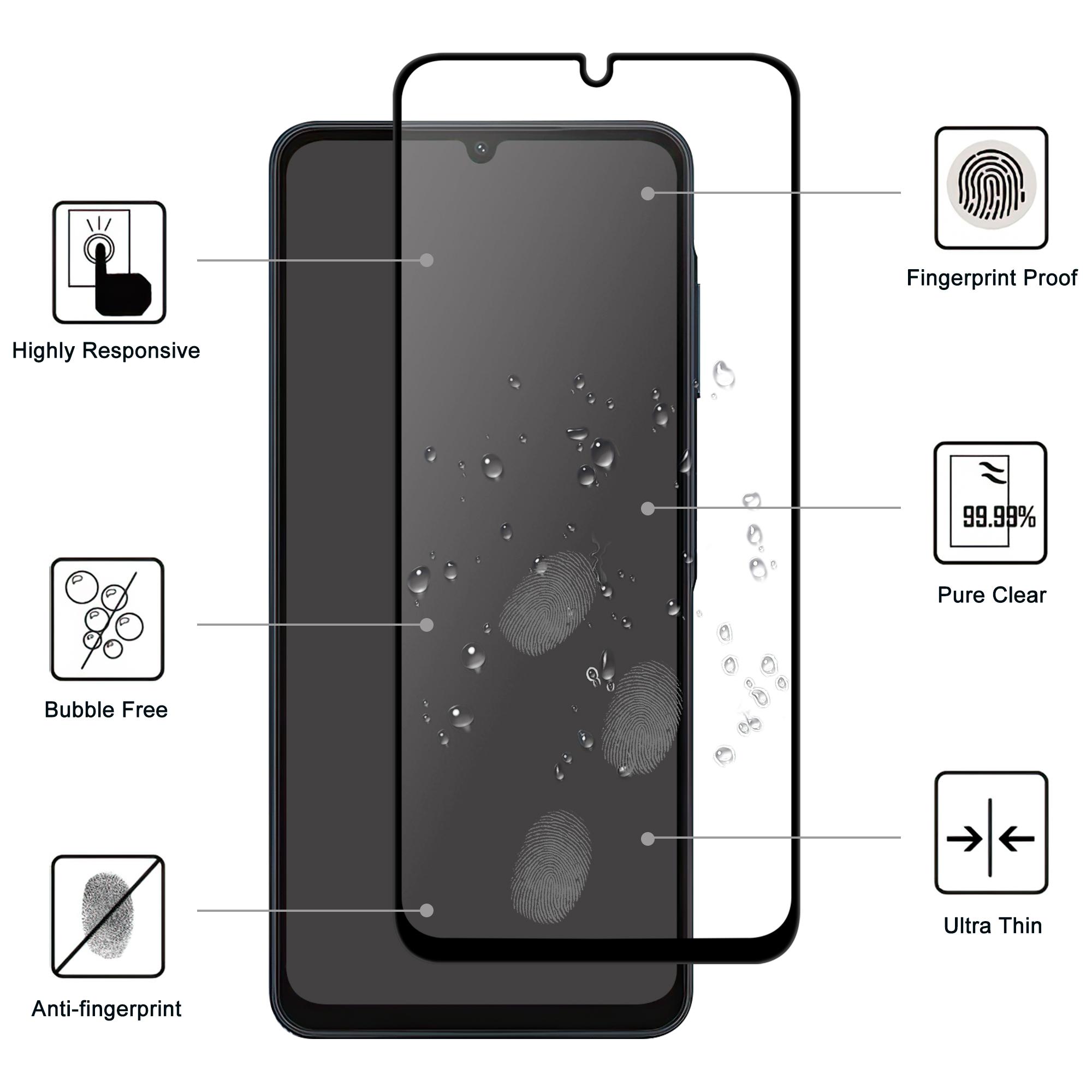 For Samsung Galaxy A16 5G/A16 4G AGC Glass Screen Protector Full Glue Black Edge Screen Film Type A
For Samsung Galaxy A16 5G/A16 4G AGC Glass Screen Protector Full Glue Black Edge Screen Film Type A