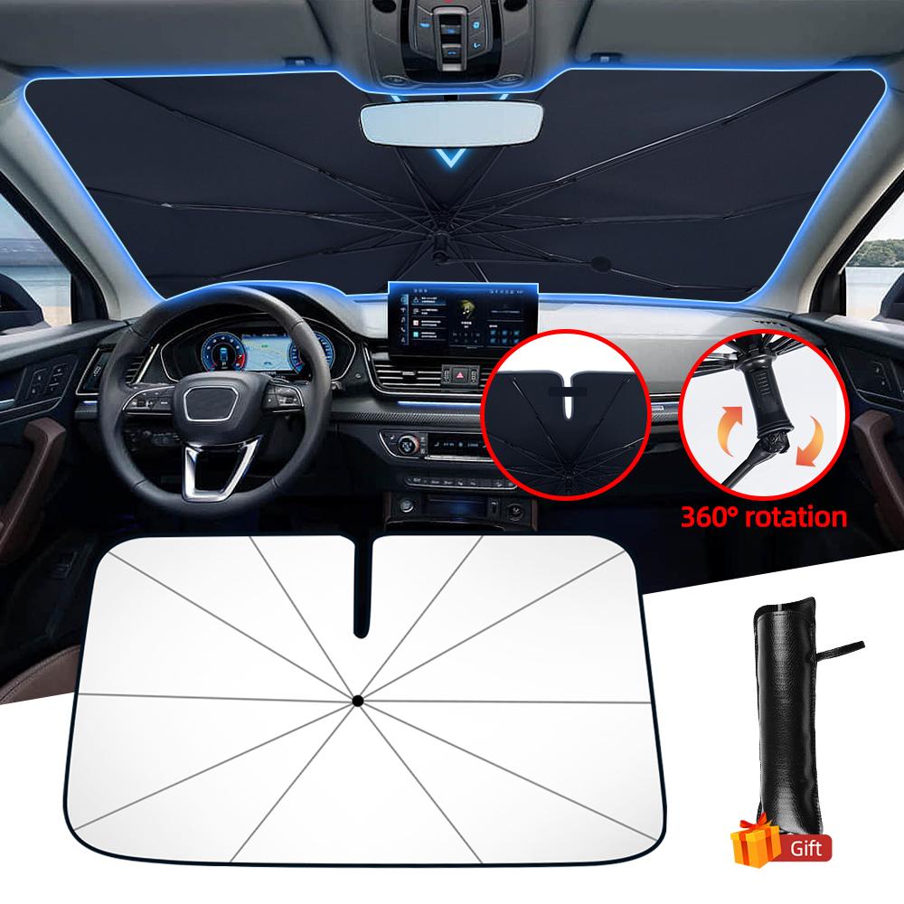 2023 Car Windshield Sun Shade Umbrella Foldable Car Sunshade Front Window Cover with 360°Rotation Bendable Handle for
2023 Car Windshield Sun Shade Umbrella Foldable Car Sunshade Front Window Cover with 360°Rotation Bendable Handle for